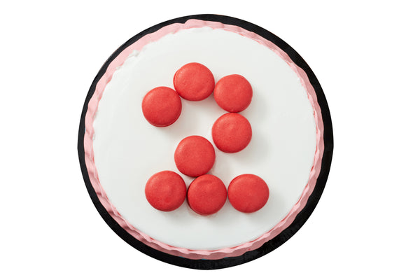 Macaroons Rainbow Ruffled